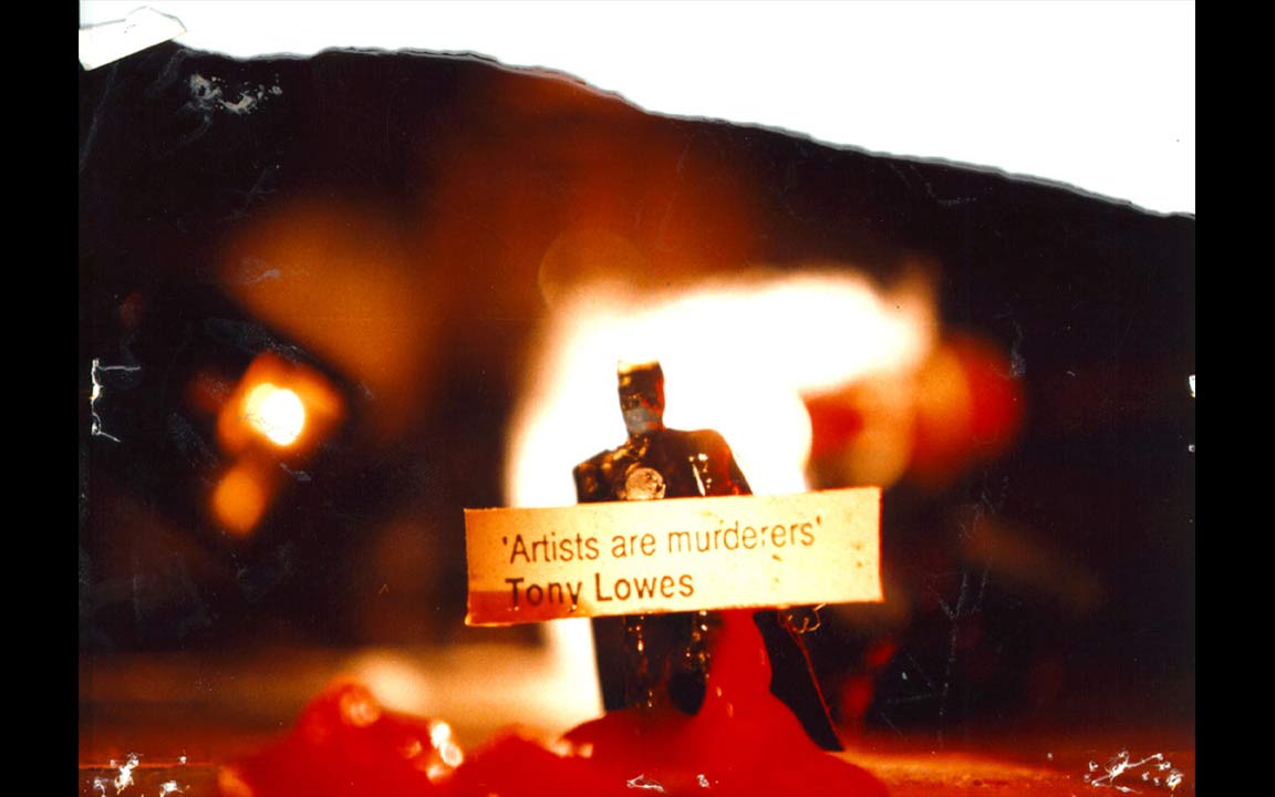 Art is Murder - Installation & Photo Series - 1988