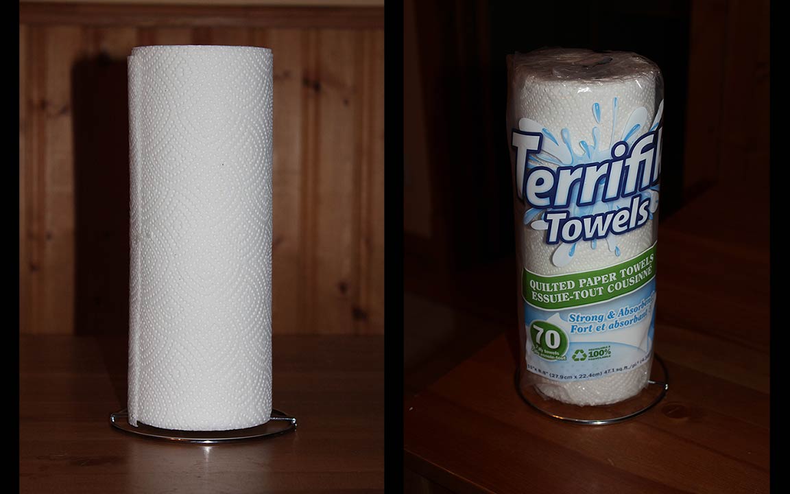 Kitchen Towel Book on Kitchen Towel Stand - 2016