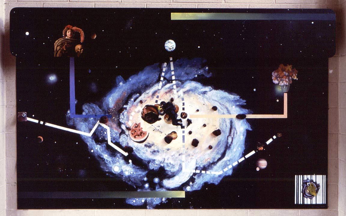 Artist in Residence - Lozells Infant & Junior School, Handsworth, Birmingham - Large relief mural/installation - 1988